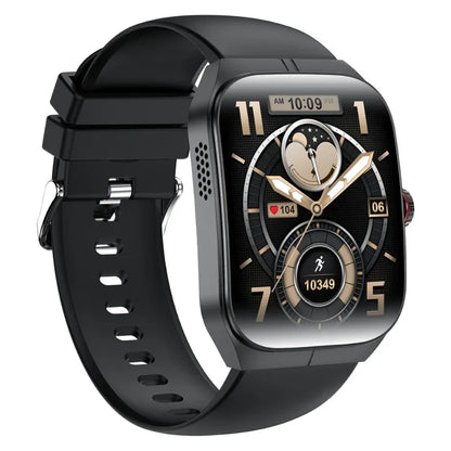 HK80 AMOLED Smart Watch - Bluetooth Call, NFC Payment, Health Monitoring Features - ZeeTec Store