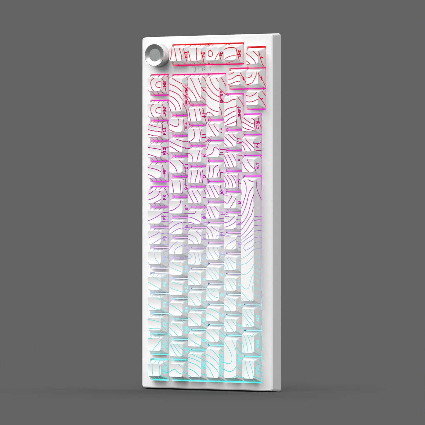 Custom Mechanical Keyboard RGB - Triple Mode Backlight for Ultimate Gaming Experience