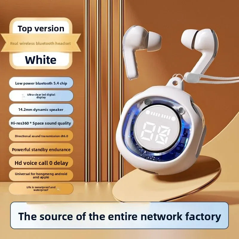 In-ear Bluetooth Noise Reduction Headset with Long Battery Life and Stylish LED Display - ZeeTec Store