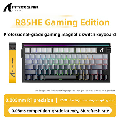 Attack Shark R85 HE Mechanical keyboard with light