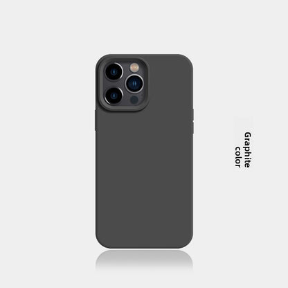 New Liquid Silicone Solid-Color Phone Case Shockproof