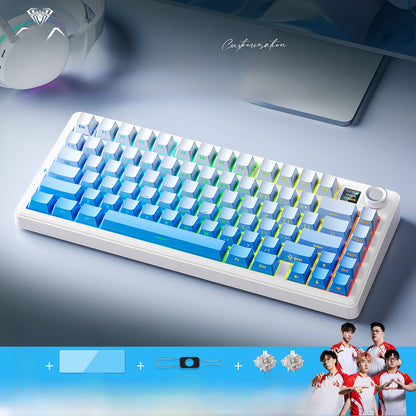 Aula F75 Max Mechanical Keyboard with RGB Backlight