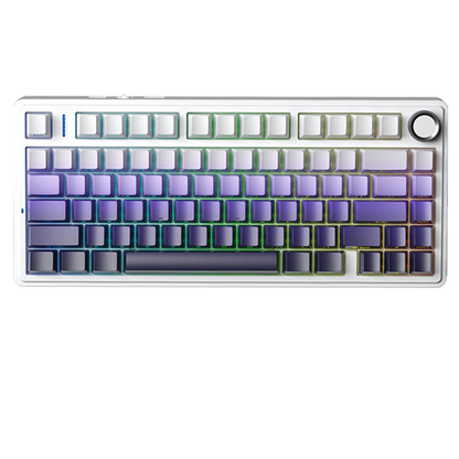 Aula F75 Custom Mechanical Keyboard Gasket Structure Hot-Swappable RGB Backlight