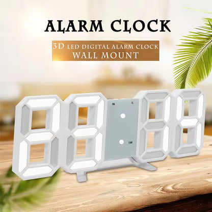 Smart 3D LED Digital Alarm Clock