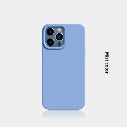 New Liquid Silicone Solid-Color Phone Case Shockproof