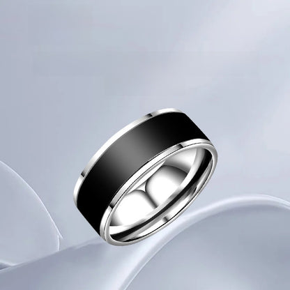 NFC Smart Ring Solar Charging Lightweight