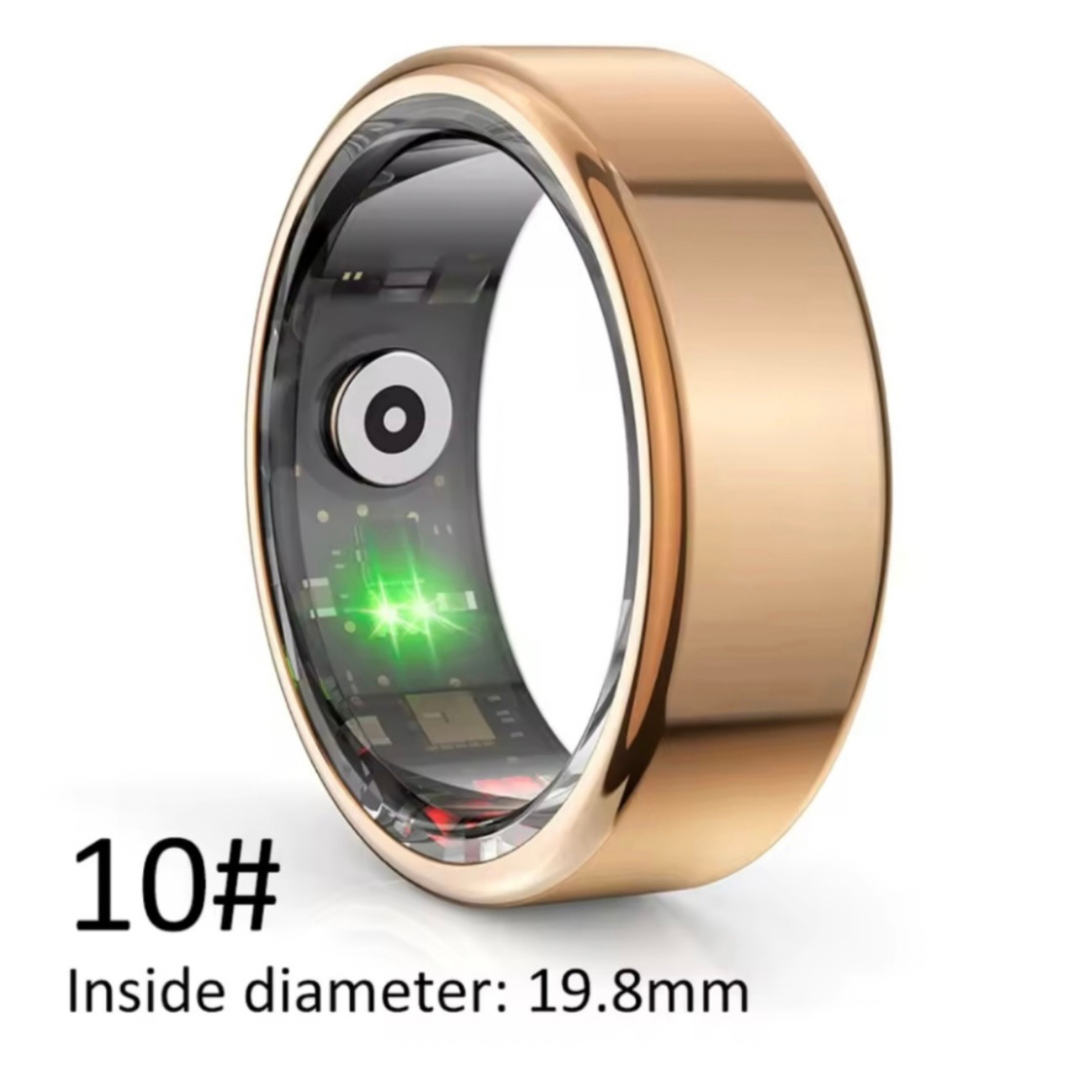 Smart Ring with Multi-Sports Modes – Pedometer, Multi-Sports Modes & Fitness Tracking, Advanced Health Monitoring, App Connectivity, Smart Features – Remote photo control, Long Battery Life – 17mAh up to 15 days standby, IP68 Waterproof