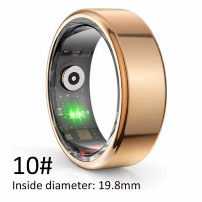 Smart Ring with Multi-Sports Modes – Pedometer, Multi-Sports Modes & Fitness Tracking, Advanced Health Monitoring, App Connectivity, Smart Features – Remote photo control, Long Battery Life – 17mAh up to 15 days standby, IP68 Waterproof