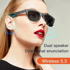 SMART SUNGLASS BLUETOOTH CALL, HIFI SOUND MUSIC, HD UV Protection BLUE LIGHT, WATERPROOF, Active Noise Cancellation, Standby Time Up to 80 hours, Convenient & Stylish