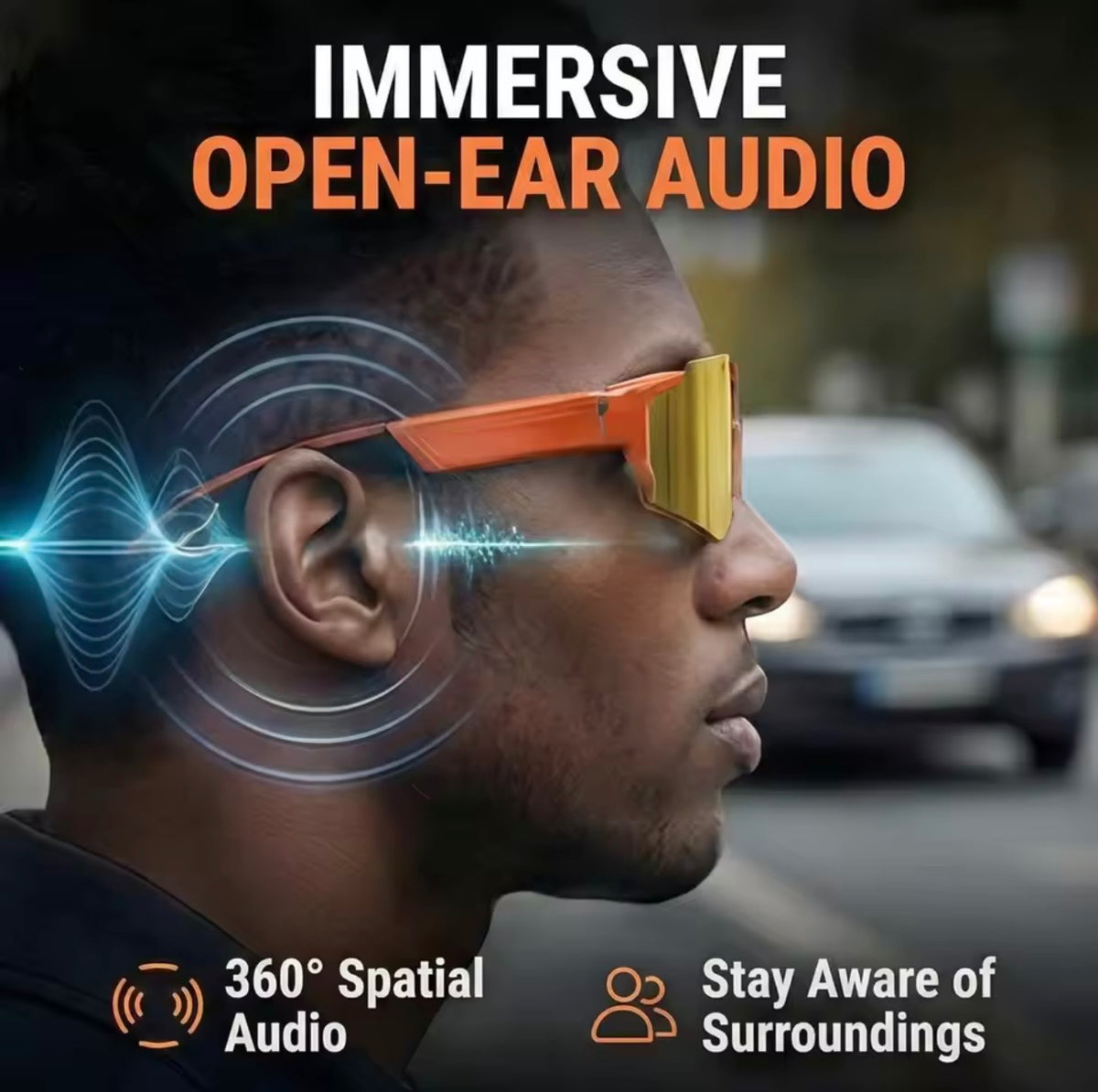 AI Photography Smart Glasses with Interchangeable Lenses - ZeeTec Store