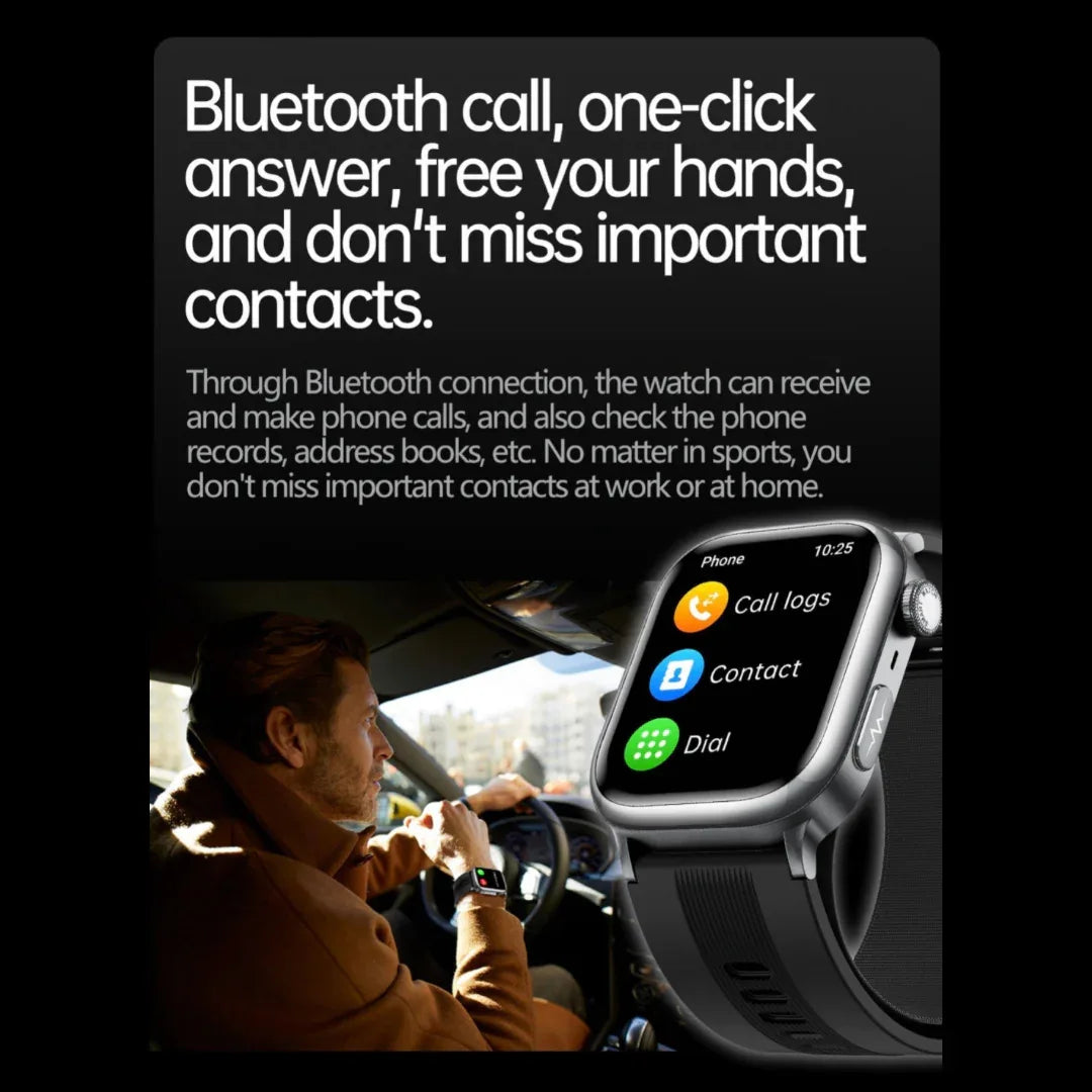 Smart Health Watch Blood Pressure Monitoring and ECG Features - ZeeTec Store