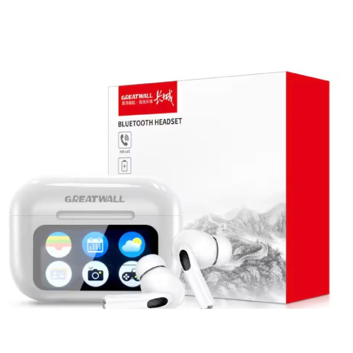 TWS Bluetooth Wireless Earbuds, HiFi Stereo Sound, Multifunction LCD Touch Display, App Voice Assistant Built-In – Supports Apple Siri and Google Assistant, Volume & Playback Control, HiFi Sound & Dynamic Drivers, Wide Compatibility