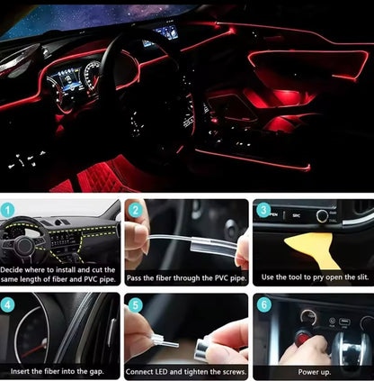 Car LED Ambient Light RGB