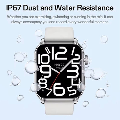 Slim Smart Watch with Bluetooth Call, Activity tracker and Health Monitoring Features - ZeeTec Store
