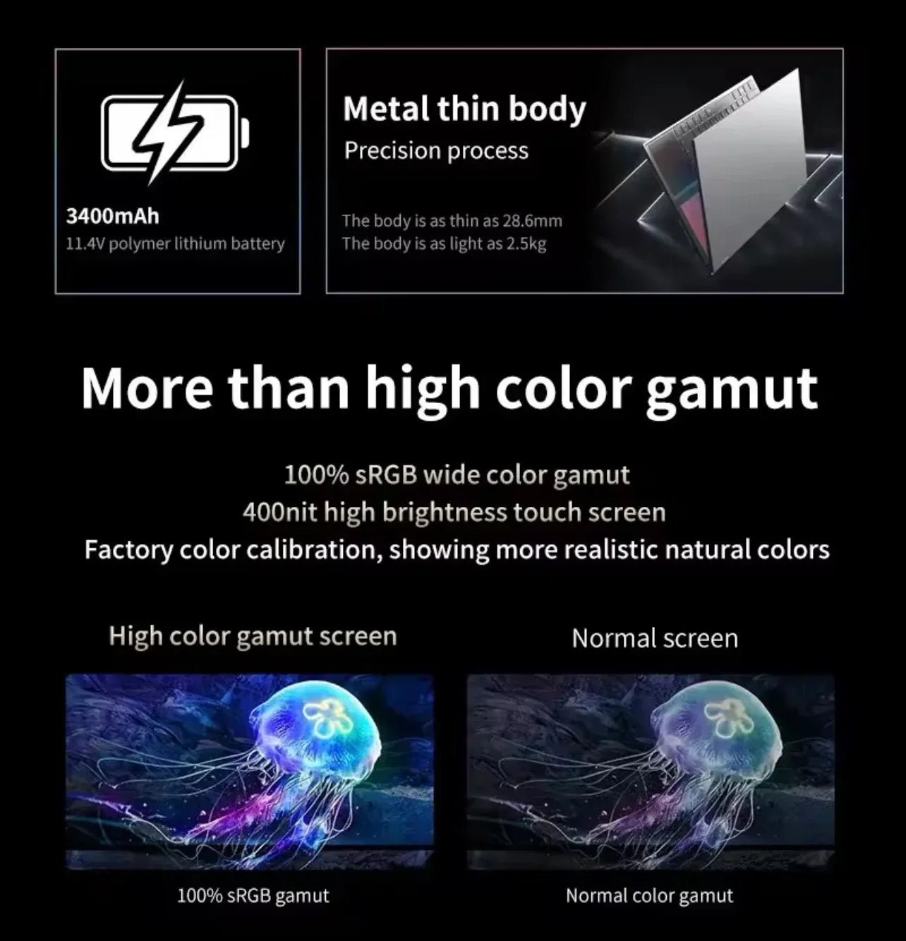ZeeTec Dual Screen Laptop with 16" and 14" HD Screens - External GPU Deck Support - ZeeTec Store