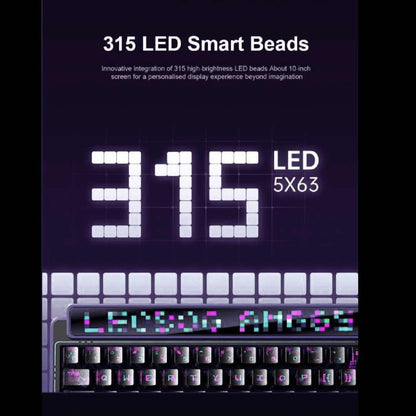 315 LED Smart Beads display with text on a dark background