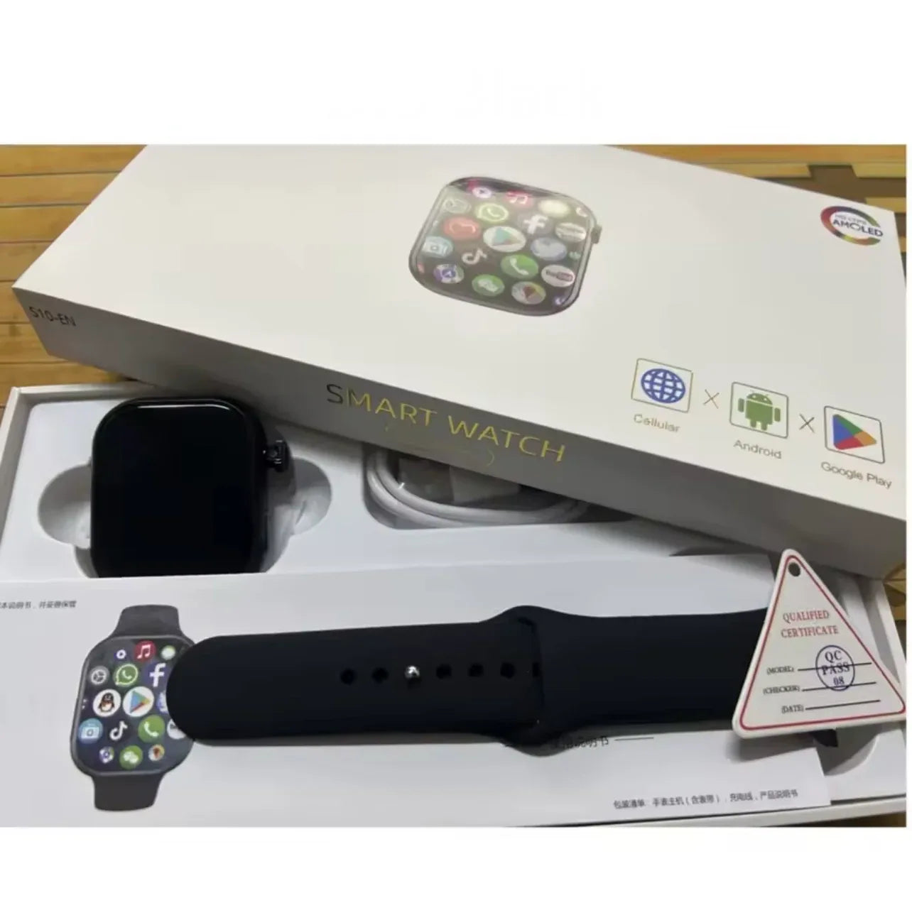 2.06” HD Smartwatch with SIM; Camera & Play Store Apps — Your Phone on Your Wrist - ZeeTec Store