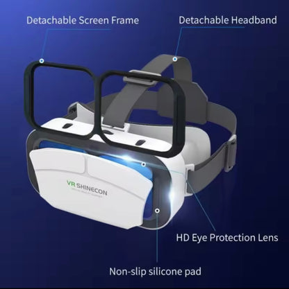 Shinecon G12 IMAX 3D VR Glasses HD Virtual Reality Headset for 4.7-7” Phone