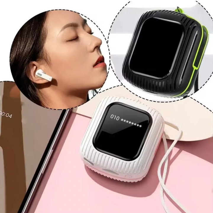 Wireless Earbuds, Smart touch control 1.83” Display Screen, Stereo & Advanced noise reduction technology, Support voice commands - Plug in cards for mp3 play - Remote photography control - Multi Language, Battery 120H Stand By