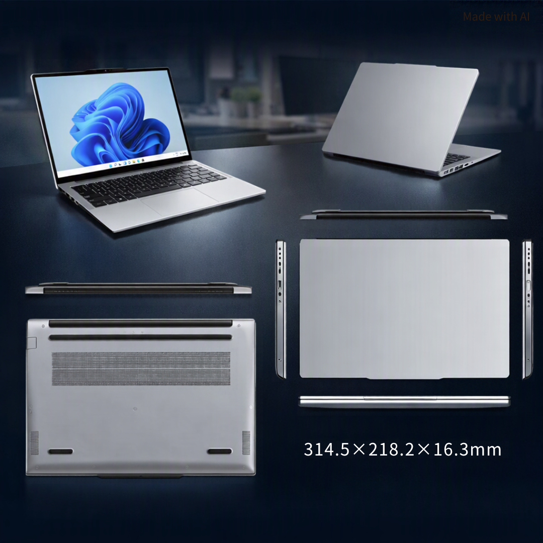 ZeeTec 14" Slim & Powerful Laptop - Ultra 7 155H Gen for Business and Professionals