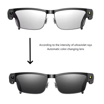 Smart Glasses with AI 8MP Camera