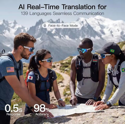 AI Photography Smart Glasses with Interchangeable Lenses - ZeeTec Store