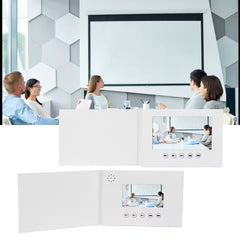 LCD Video Card, 2.4-inch Customizable Digital Display for dynamic video Content on Storage 128MB,Automatic video play when the card open,High Resolution pixel clarity,Manual on how to upload videos & pictures to card