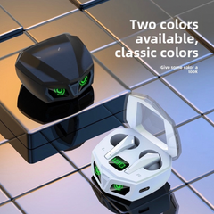 Wireless Bluetooth Headset, Low Latency, Enhanced Connectivity, Super Long Battery Life, Digital Display, Voice Control, Bilateral Stereo, Breathing Light - Stylish LED lighting effect