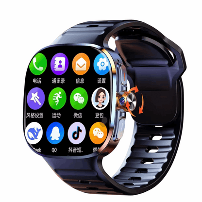Smart Watch, 5G AMOLED HD Screen, Wireless Charging,Camera, Heart Rate Monitor, Multifunctional