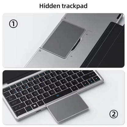 ZeeTec Dual Touch Screen Laptop - 11" FHD Dual Display with Keyboard - ZeeTec Store