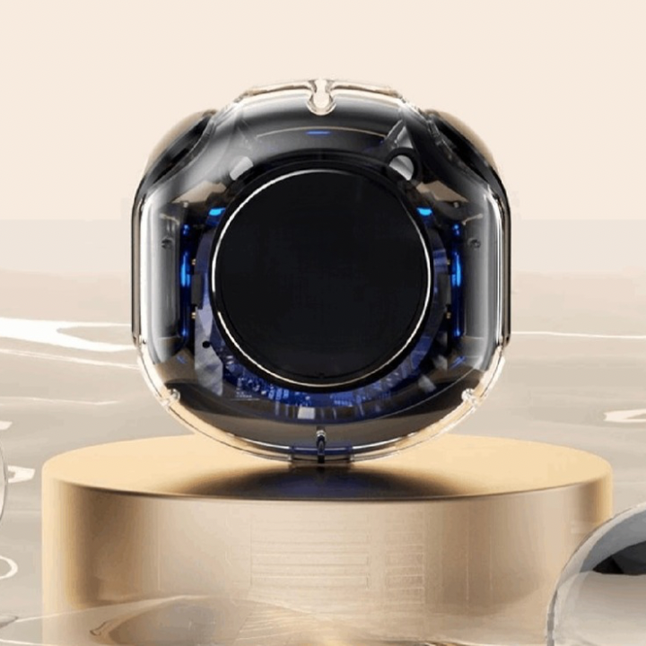 Transparent Earbuds High Quality,Bluetooth 5.3 Wireless Durable Transparent Design, Digital Display, Finger Tip Touch & Noise Reduction, Bilateral Stereo & Super Bass, Universal Compatibility, Long-lasting usage on a single charge