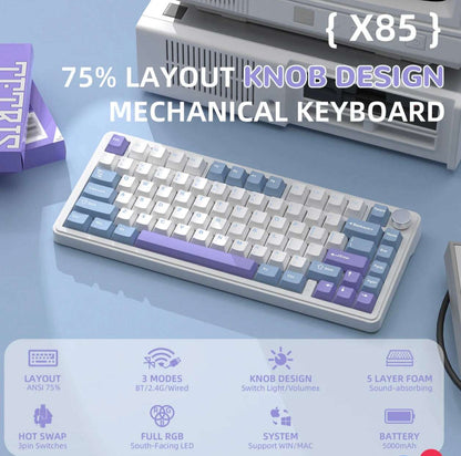 ATTACK SHARK X85 Wireless Mechanical Keyboard