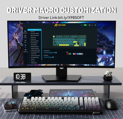 ATTACK SHARK X85 Wireless Mechanical Keyboard