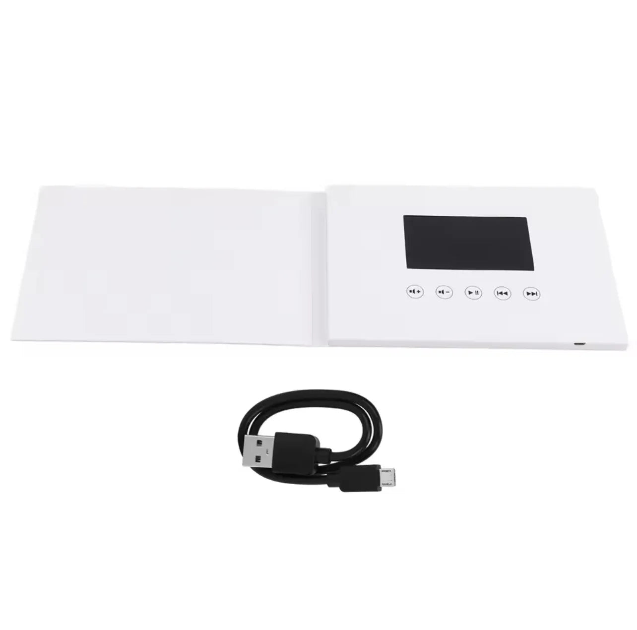 LCD Video Card, 2.4-inch Customizable Digital Display for dynamic video Content on Storage 128MB,Automatic video play when the card open,High Resolution pixel clarity,Manual on how to upload videos & pictures to card - ZeeTec Store