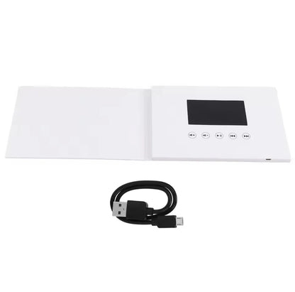 LCD Video Card, 2.4-inch Customizable Digital Display for dynamic video Content on Storage 128MB,Automatic video play when the card open,High Resolution pixel clarity,Manual on how to upload videos & pictures to card - ZeeTec Store