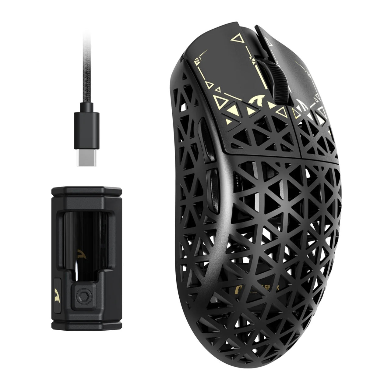 ATTACK SHARK R5 Ultra Carbon Fiber Wireless 8K PAW3950MAX Gaming Mouse