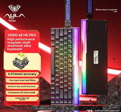 AULA HERO 68 HE Ultra Magnetic Switch Keyboard