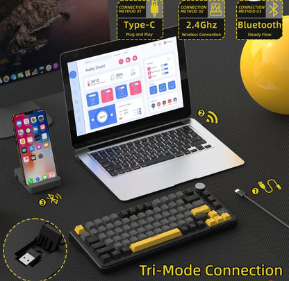 ATTACK SHARK X85PRO Tri-mode Gasket Mechanical Keyboard