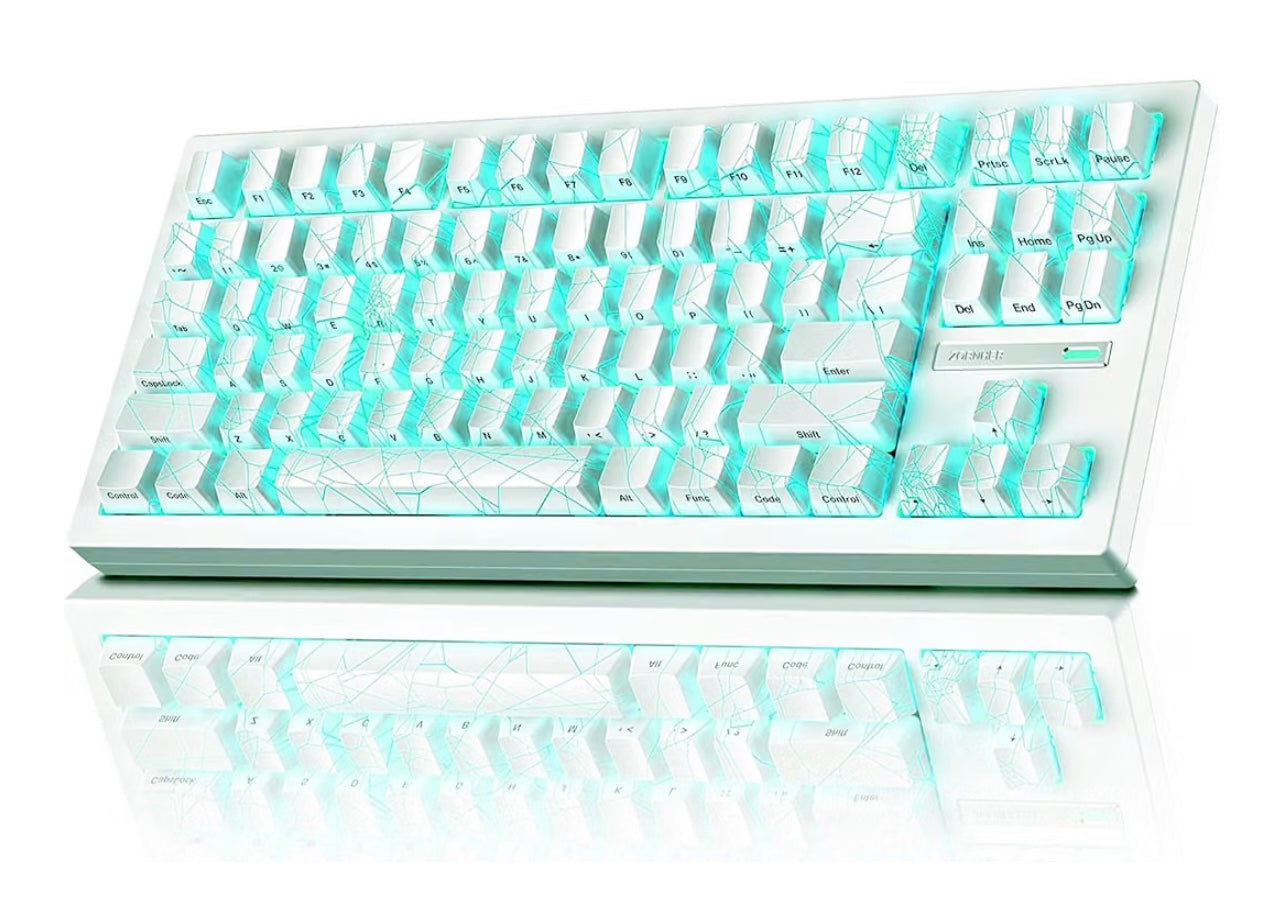 Zornher ZH870 Wireless Gaming Keyboard Three-Mode Full-Key Hot-Swappable