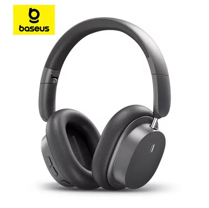 Baseus Bowie D05 Wireless Headphones – Bluetooth 5.3, 3D Spatial Audio, 40mm Drivers, Foldable Over-Ear Design, 70H Playtime