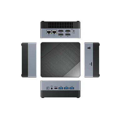Custom Mini PC with Intel® i5-1335U | 8K Display, 16GB RAM & 512GB SSD, Dual 2.5G LAN & Ultra-Fast USB 3.2