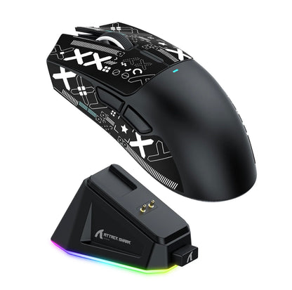 Attack Shark X11 Pixart Wireless Gaming Mouse RGB + Dock | Tri-Mode Charge