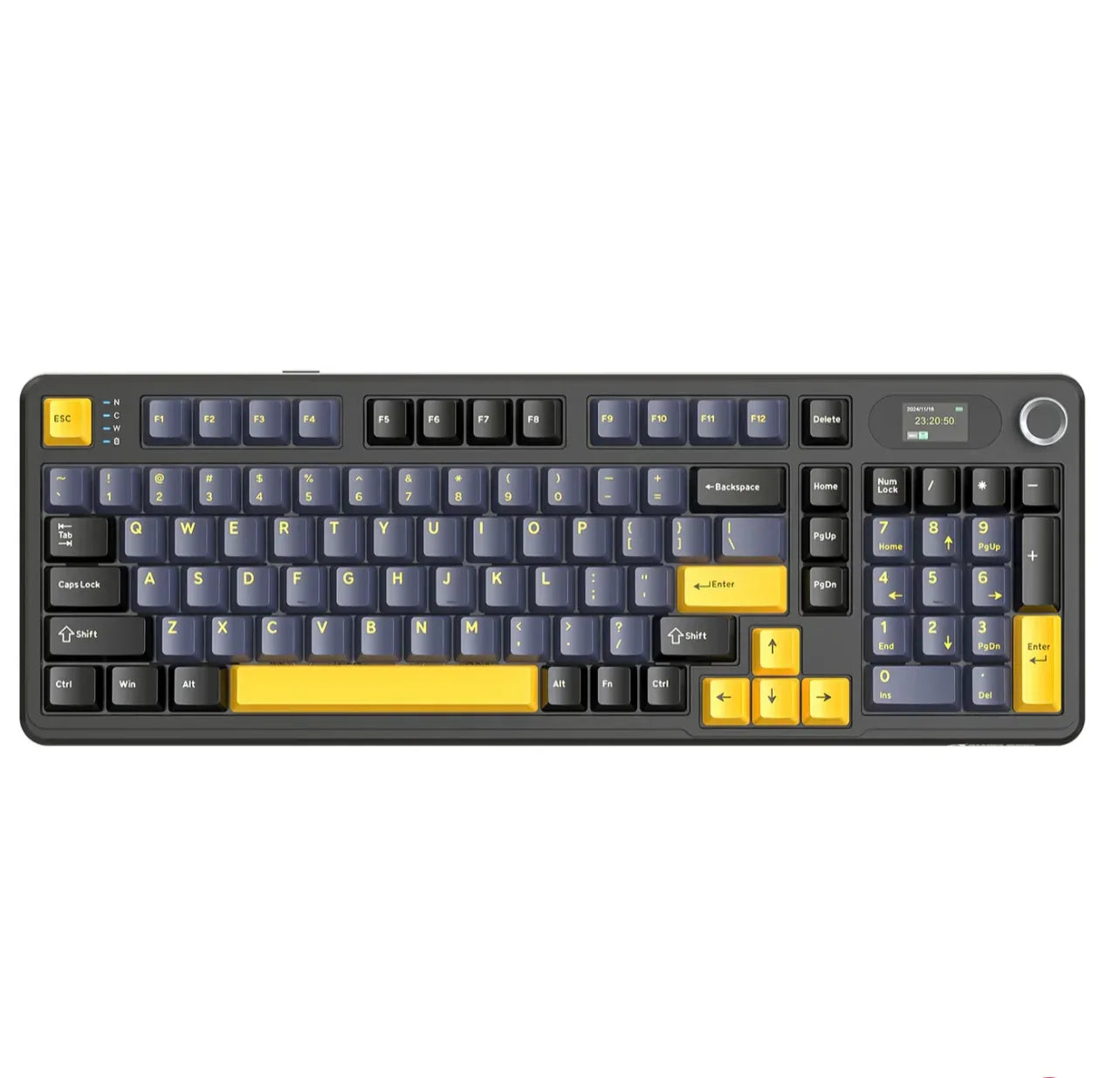 ATTACK SHARK X98 Wireless Gaming Keyboard with Triple-Mode Connectivity, Hot-Swappable Linear Blueberry Switches, RGB Lighting, and 4000mAh Battery - ZeeTec Store