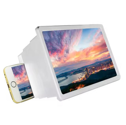 3D Mobile Phone Screen Magnifier – Foldable Desk Holder & Video Amplifier Projector for All Smartphones