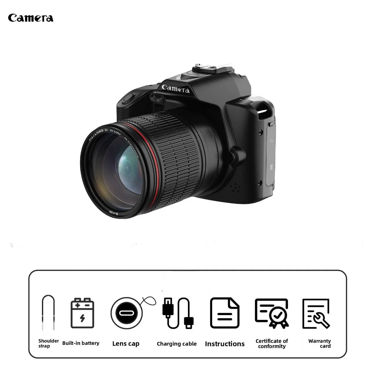 Professional Digital Camera for Stunning Photography and Videography - ZeeTec Store