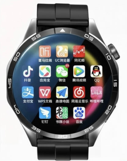 5G Style Smart Watch for Men & Women,1.53” HD screen with 128GB storage,SIM card|Smart Features|WiFi download|learning apps|social entertainment functions|Health Monitoring|NFC Function|Magnetic Charging,Battery up to 7 days, Compatible with IOS & Android