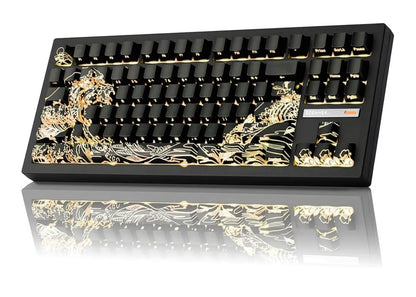 Zornher ZH870 Wireless Gaming Keyboard Three-Mode Full-Key Hot-Swappable