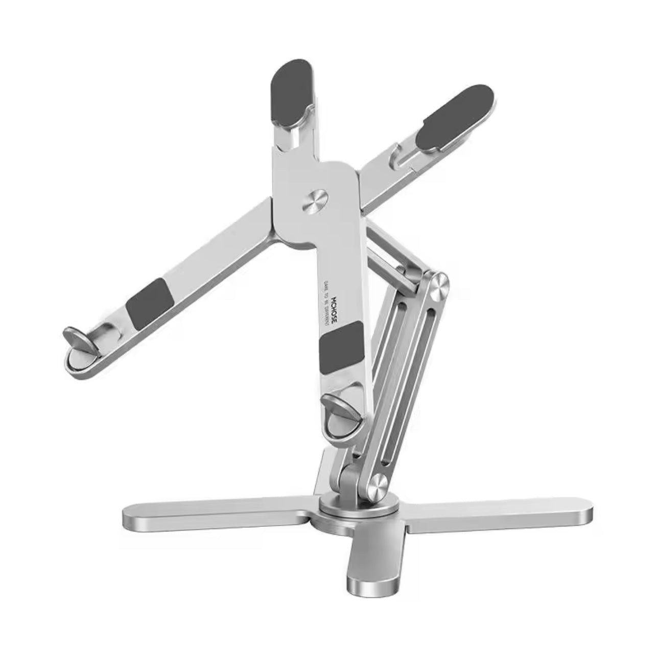 Foldable Laptop Stand with 360° Rotation – Aluminum Alloy Notebook & Tablet Holder