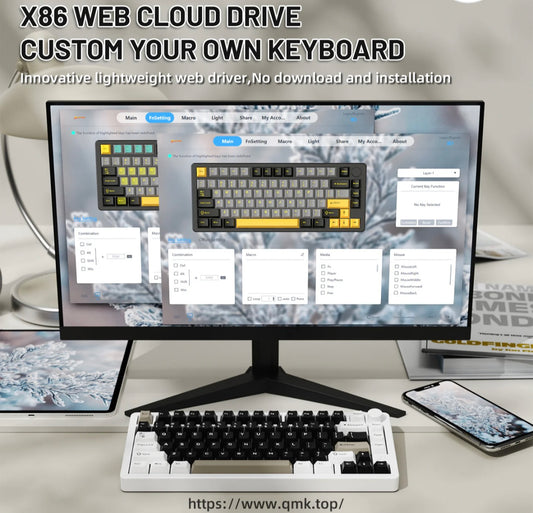 ATTACK SHARK X86 Full Aluminum Keyboard