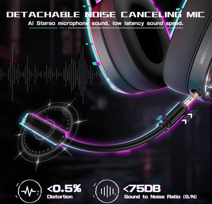 ATTACK SHARK L60 Ultra-Light Tri-Mode Gaming Headset